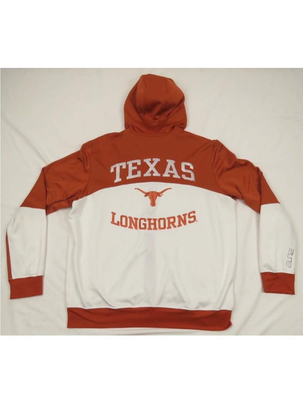 Texas Longhorns Nike Therma Fit Football NCAA Hooded Full Zip Jacket XL